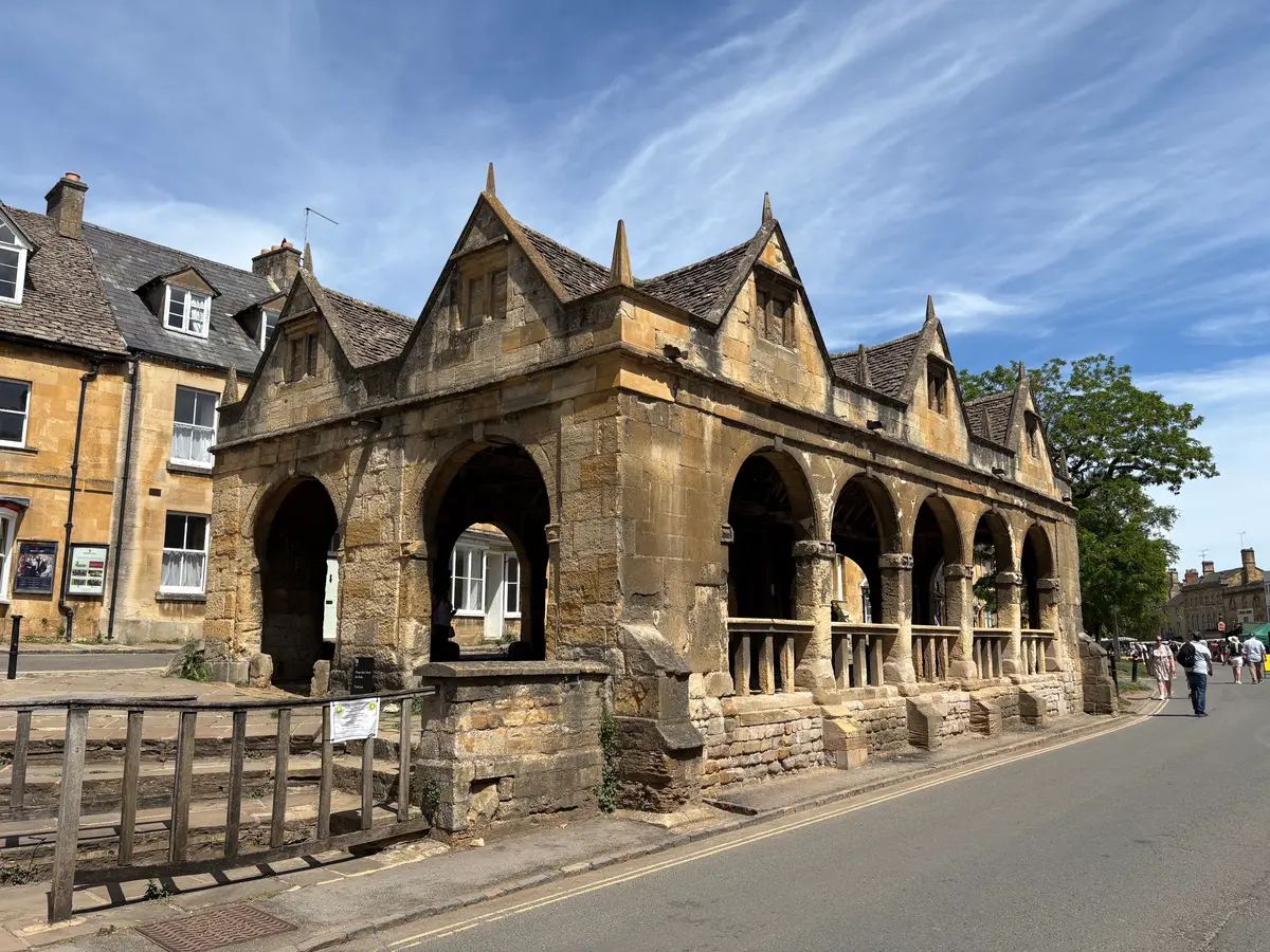 The arches of the Market Hall, Chipping Campden
