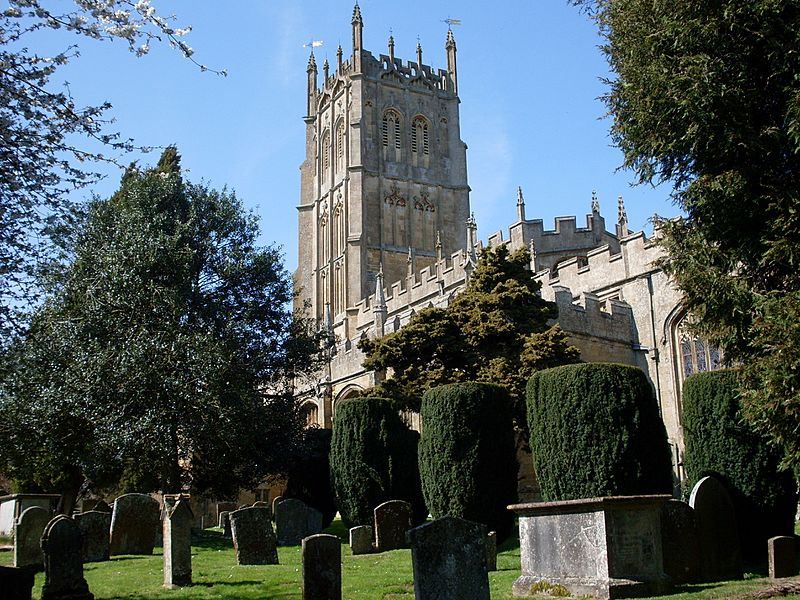 Gravestones in St James' churchyard, Chipping Campden