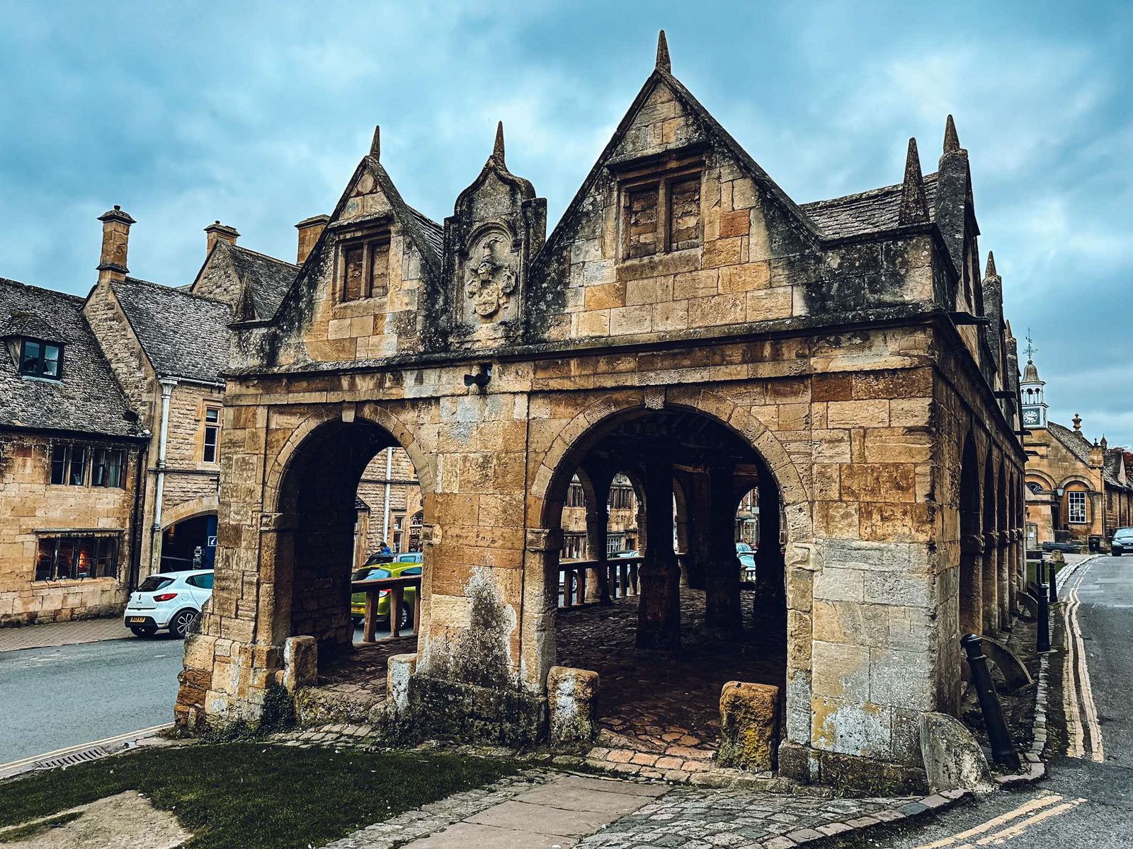 Close view of the Market Hall, Chipping Campden